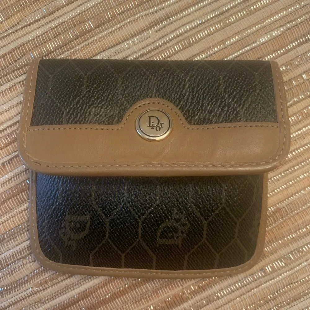 Preloved vintage Christian Dior coin‎ pouch